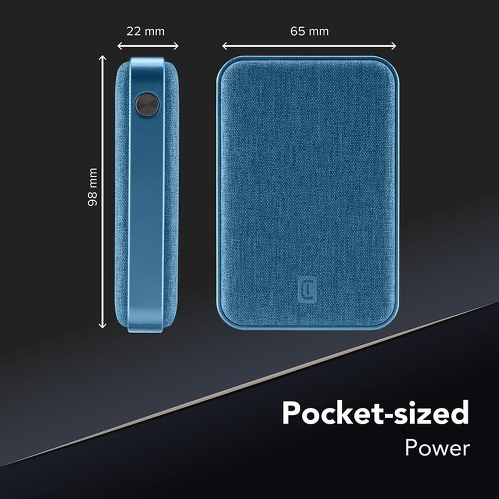 Immagine del prodotto CELLULARLINE - POWER BANK GLAM-Blu