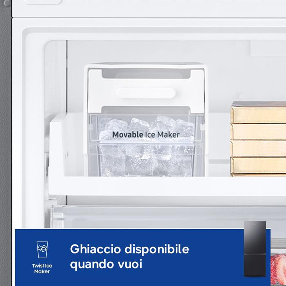 Immagine del prodotto SAMSUNG - Frigorifero combinato RB50DG601EB1EF ClasseE 508lt-Antracite