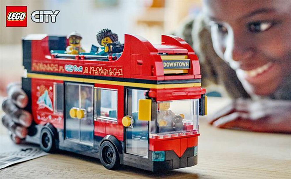 Immagine del prodotto LEGO - CITY Autobus turistico rosso a due piani 60407