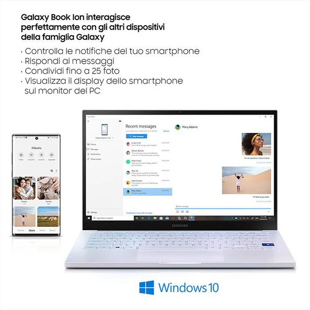 "SAMSUNG - GALAXY BOOK ION-Silver"
