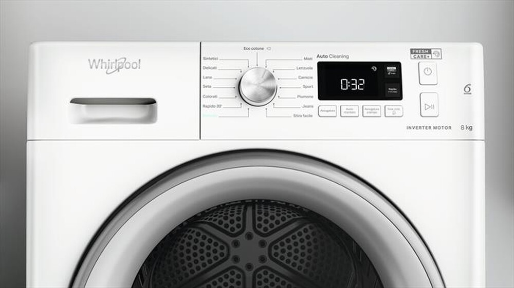 "WHIRLPOOL - Asciugatrice FRESHCARE FFT M11 8X3WSY IT 8 Kg-A+++-Bianco"