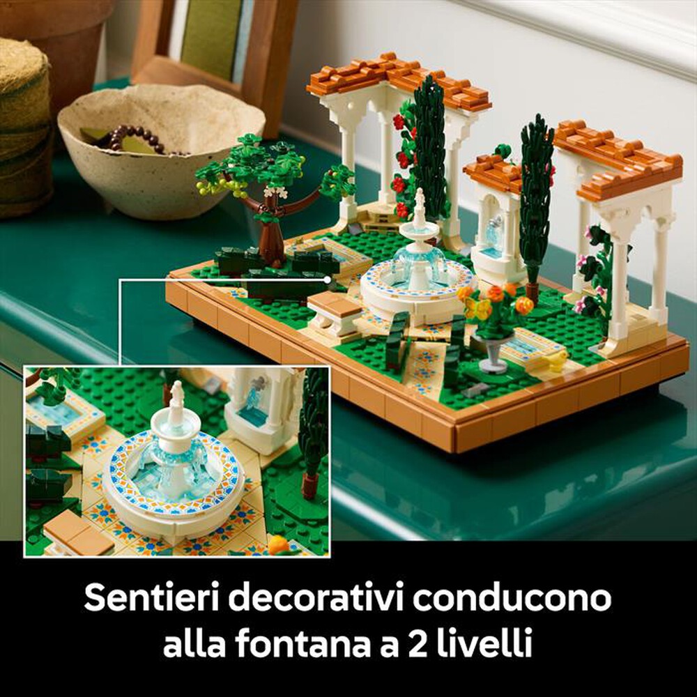 Immagine del prodotto LEGO - ICONS Il giardino della fontana 10359