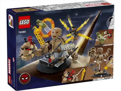 LEGO - Spider-Man vs. Uomo sabbia - 76280