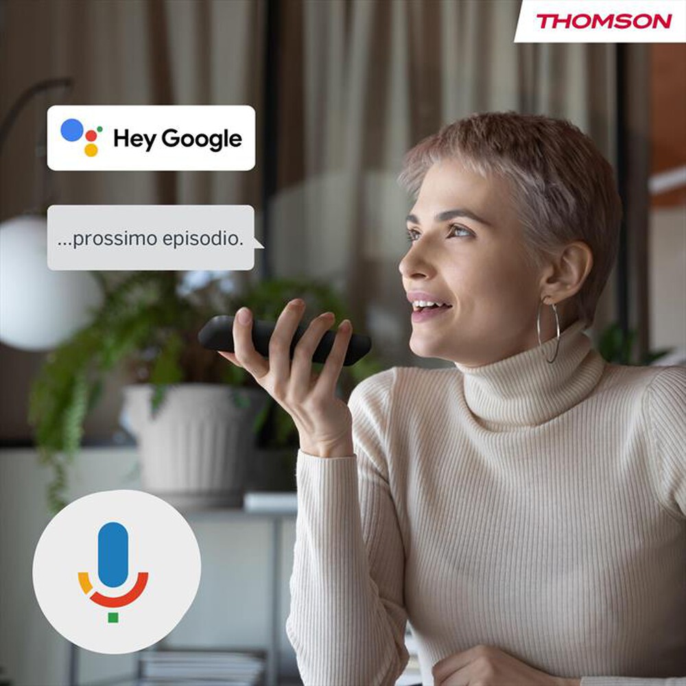 "THOMSON - STREAMING STICK UHD TELECOMANDO PORTATILE 140G-nero"