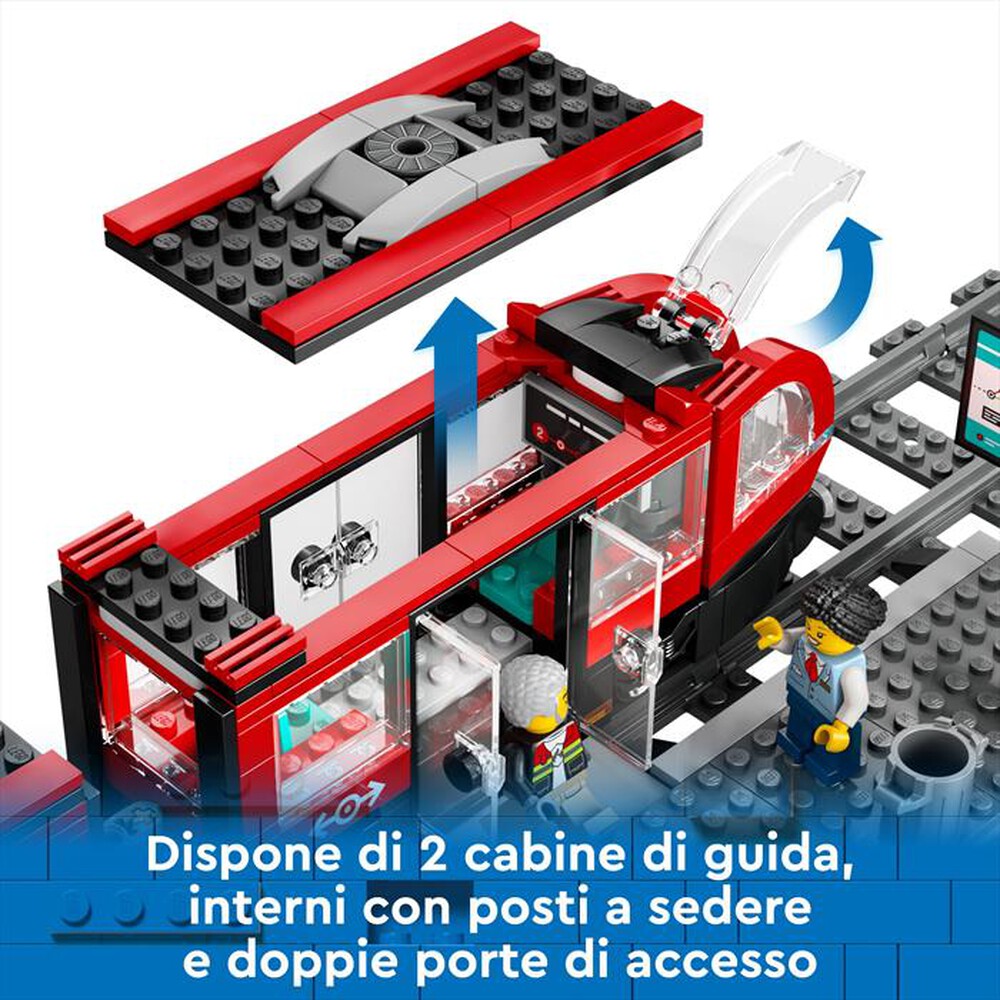 Immagine del prodotto LEGO - CITY TRAINS Tram e fermata del tram 60423
