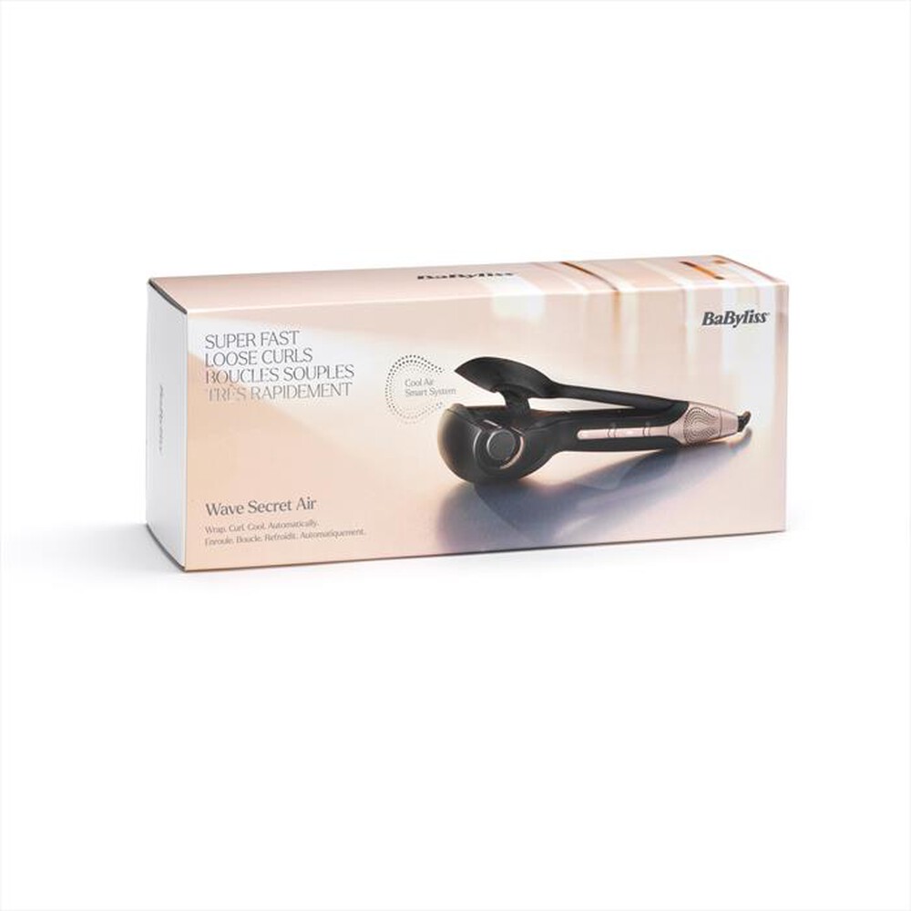 "BABYLISS - Spazzola arriccia capelli C1900E-Nero"