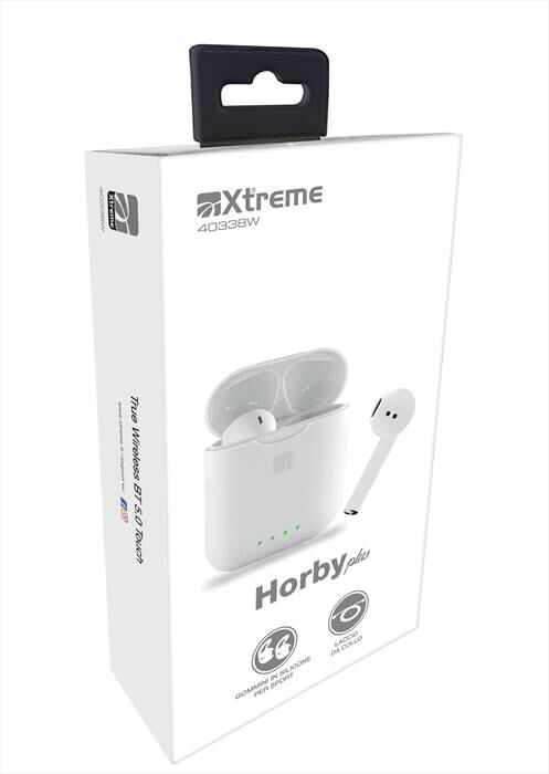 Xtreme Horby Plus Auricolare True Wireless Stereo (TWS) In-ear Musica e  Chiamate Bluetooth Nero | Cuffie e Auricolari in offerta su Unieuro