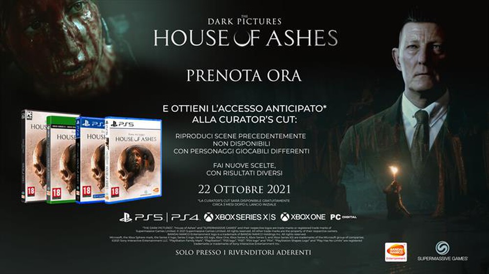 "NAMCO - THE DARK PICTURES : HOUSE OF ASHES"