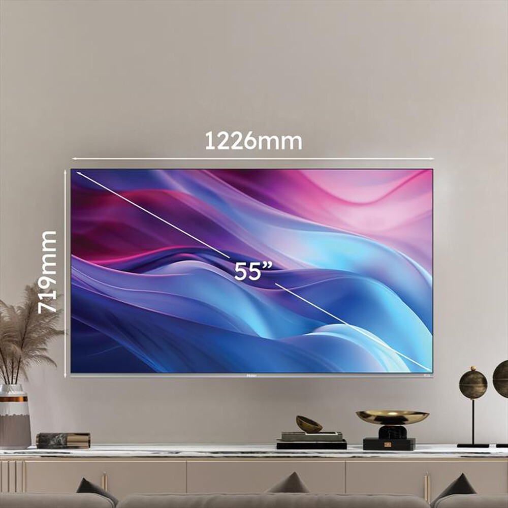 Immagine del prodotto HAIER - Smart TV QLED UHD 4K 55" H55Q80FUX-Nero