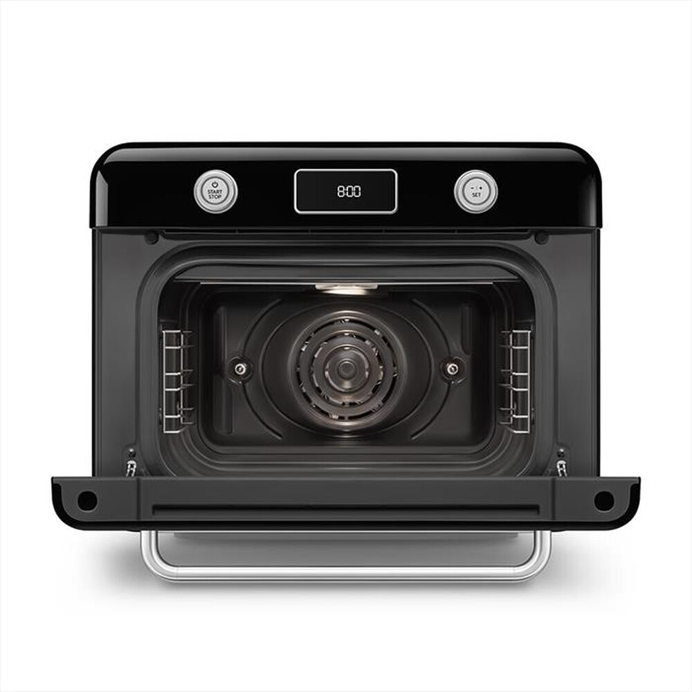 "SMEG - Forno combinato a vapore da appoggio COF01BLEU-Nero"