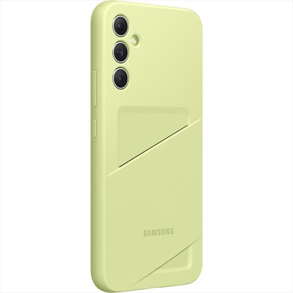 "SAMSUNG - CARDSLOT CASE per Samsung Galaxy A34-Lime"