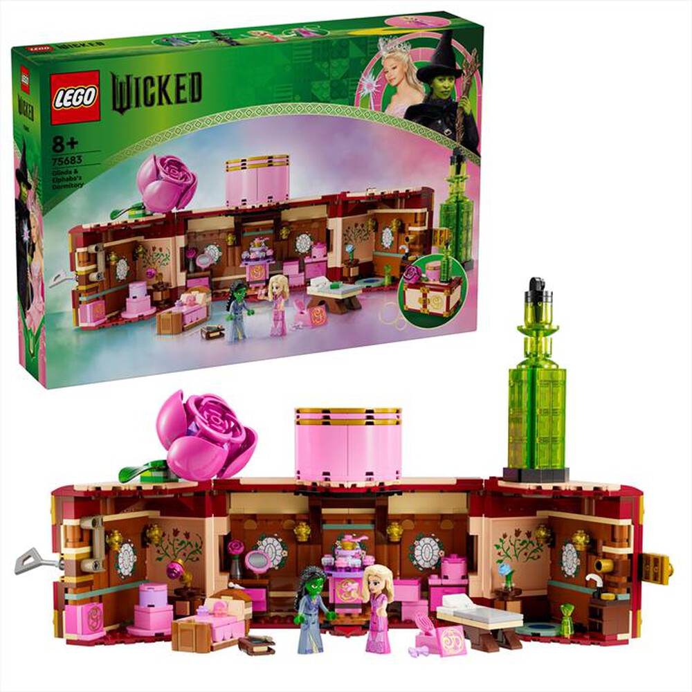 "LEGO - WICKED Il dormitorio di Glinda ed Elphaba - 75683"