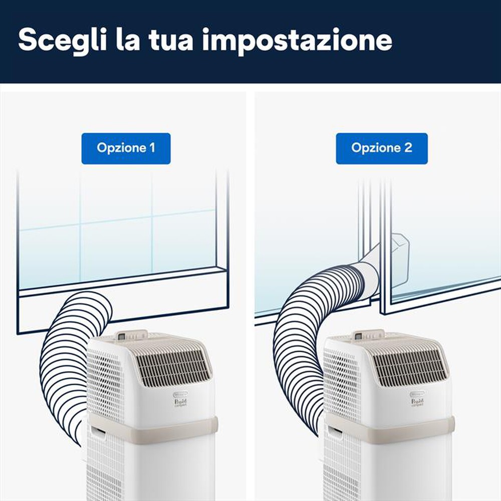 Immagine del prodotto DE LONGHI - Pinguino Condizionatore PACES72CLASSIC-Bianco/Beige