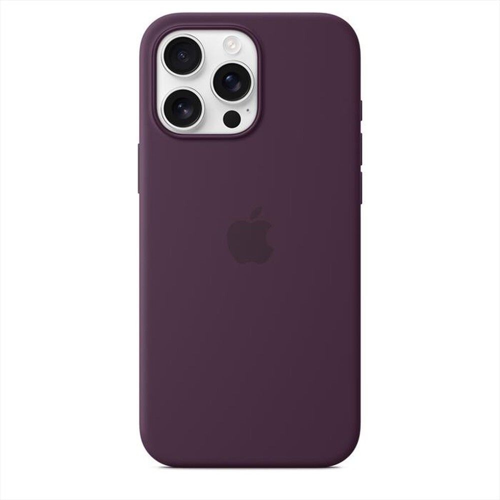 "APPLE - Custodia MagSafe in silicone per iPhone 16 Pro Max-Prugna"