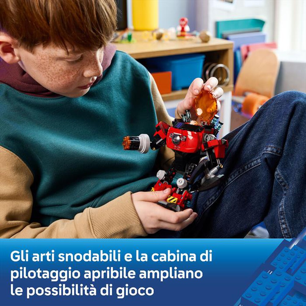 Immagine del prodotto LEGO - SONIC Knuckles Mech Egg Crusher Dr. Eggman 77005