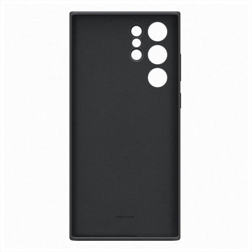"SAMSUNG - Cover silicone GALAXY S22 ULTRA-Black"
