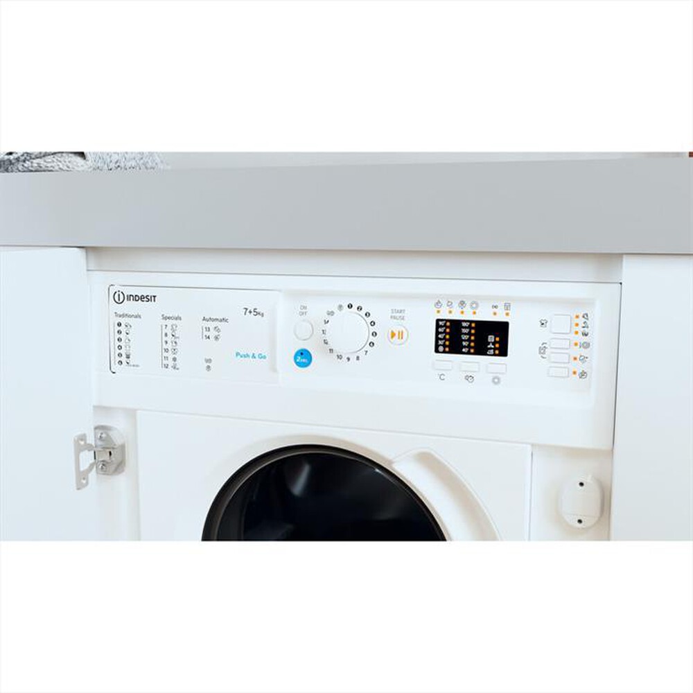 "INDESIT - Lavasciuga BI WDIL 751251 EU N 7/5 Kg Classe D"