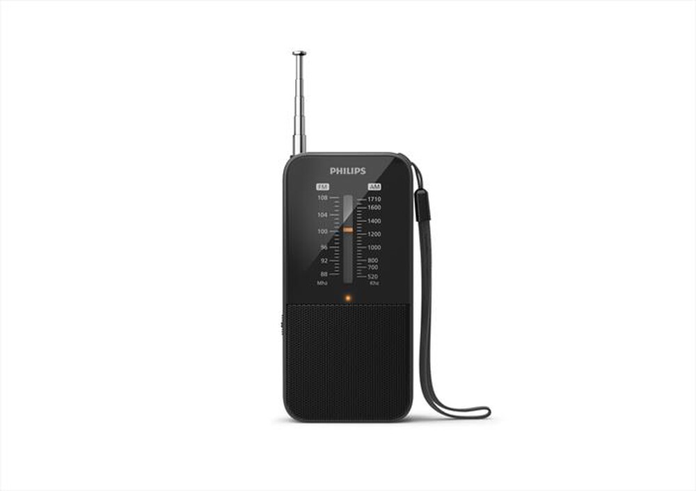 "PHILIPS - Portable FM/MW radio TAR1509/00-Black"