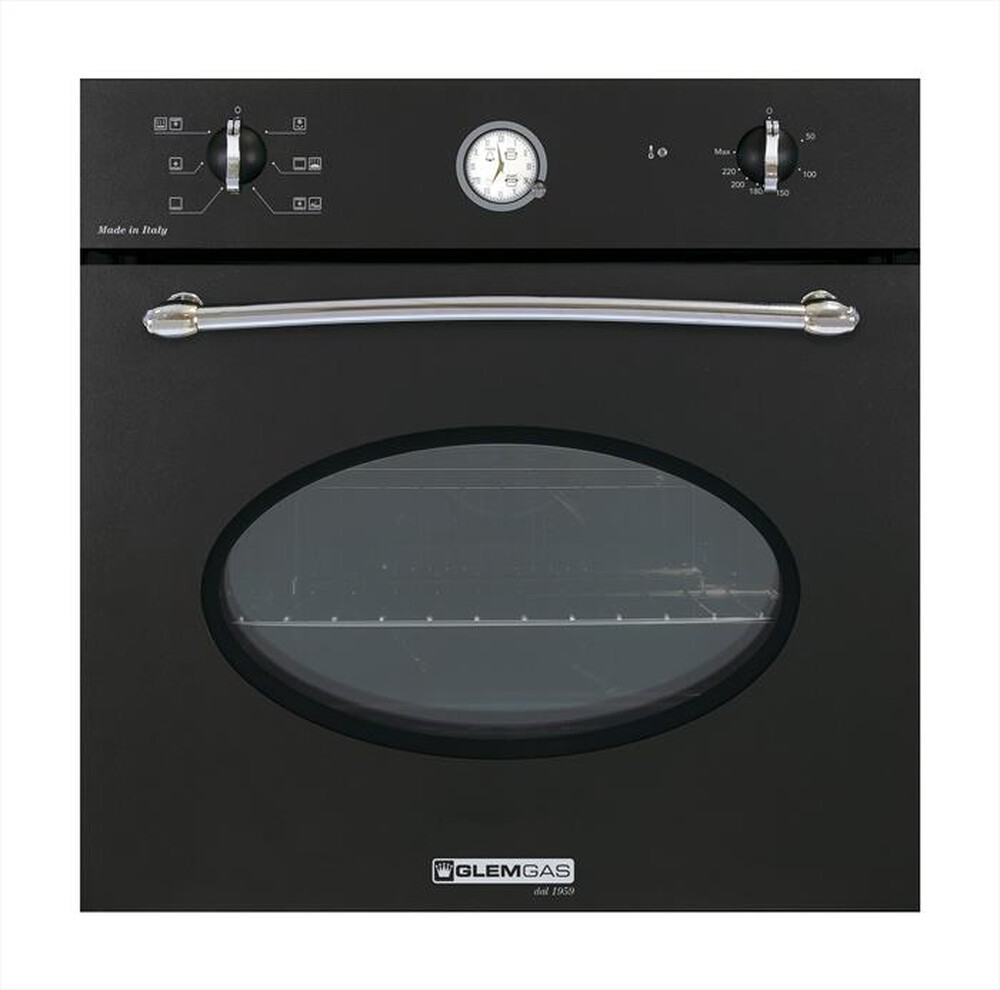"GLEM GAS - Forno elettrico GFTM64AC-S3-ANTRACITE"