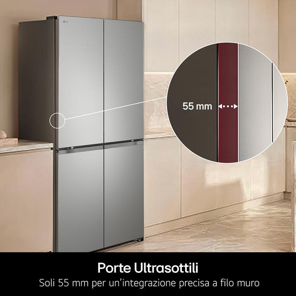 Immagine del prodotto LG - Frigorifero 4 porte GMBS30SDPY Classe D 580lt-Argento