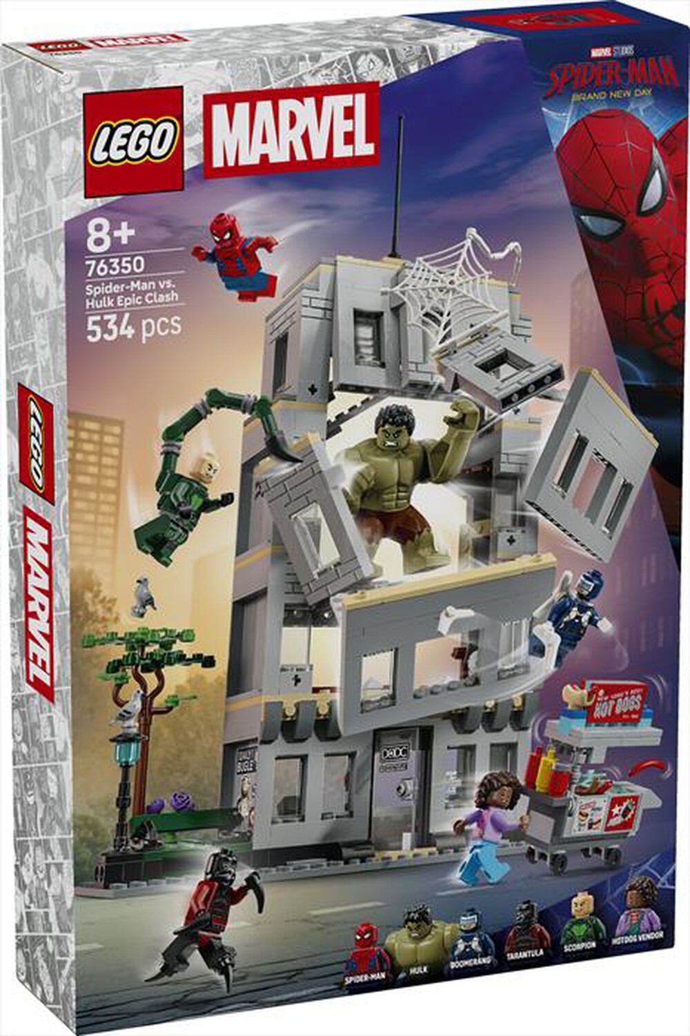 Immagine del prodotto LEGO - MARVEL Scontro epico: Spider-Man vs. Hulk - 76350