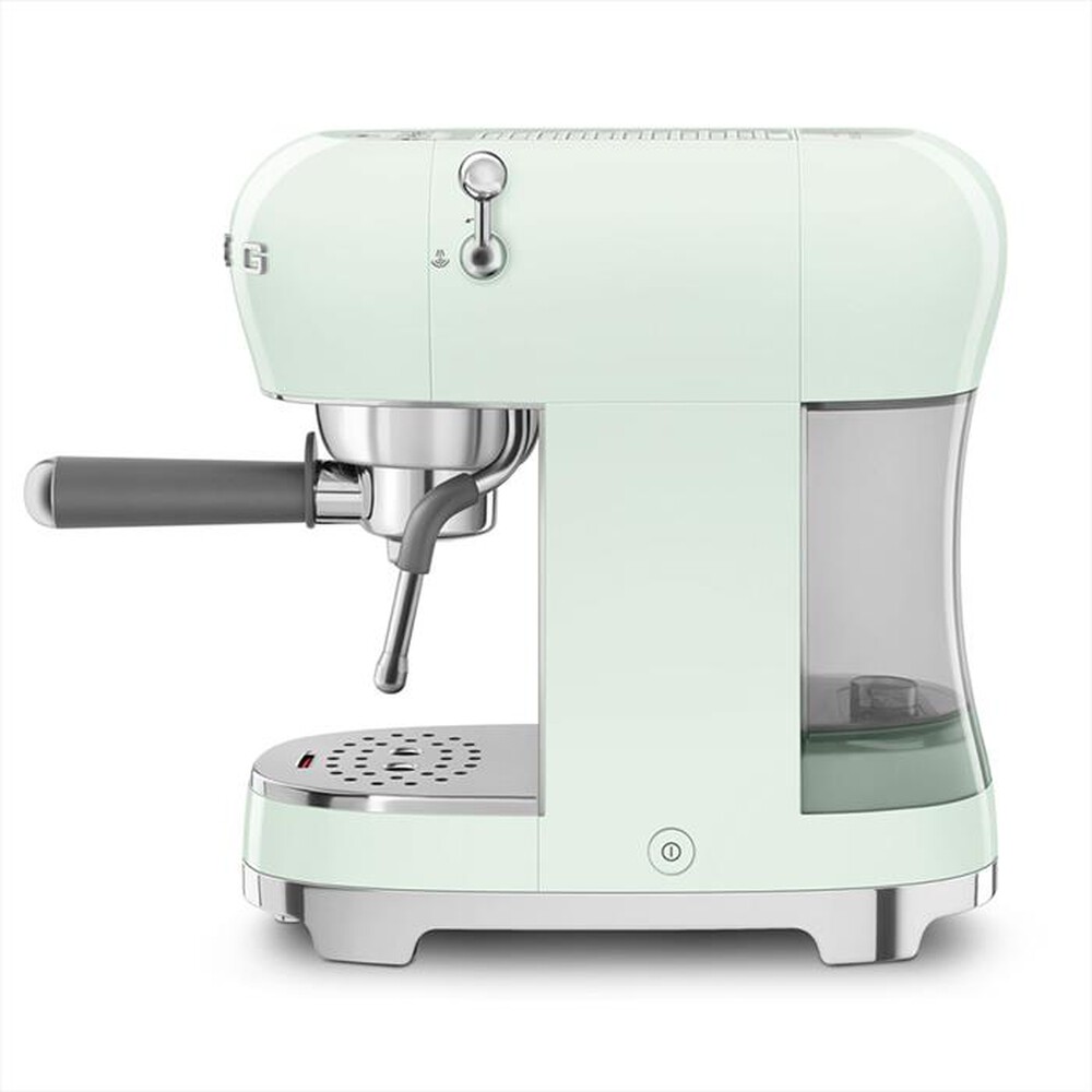 "SMEG - Macchina da Caffè Espresso 50's Style - ECF02PGEU-Verde Pastello LUCIDO"