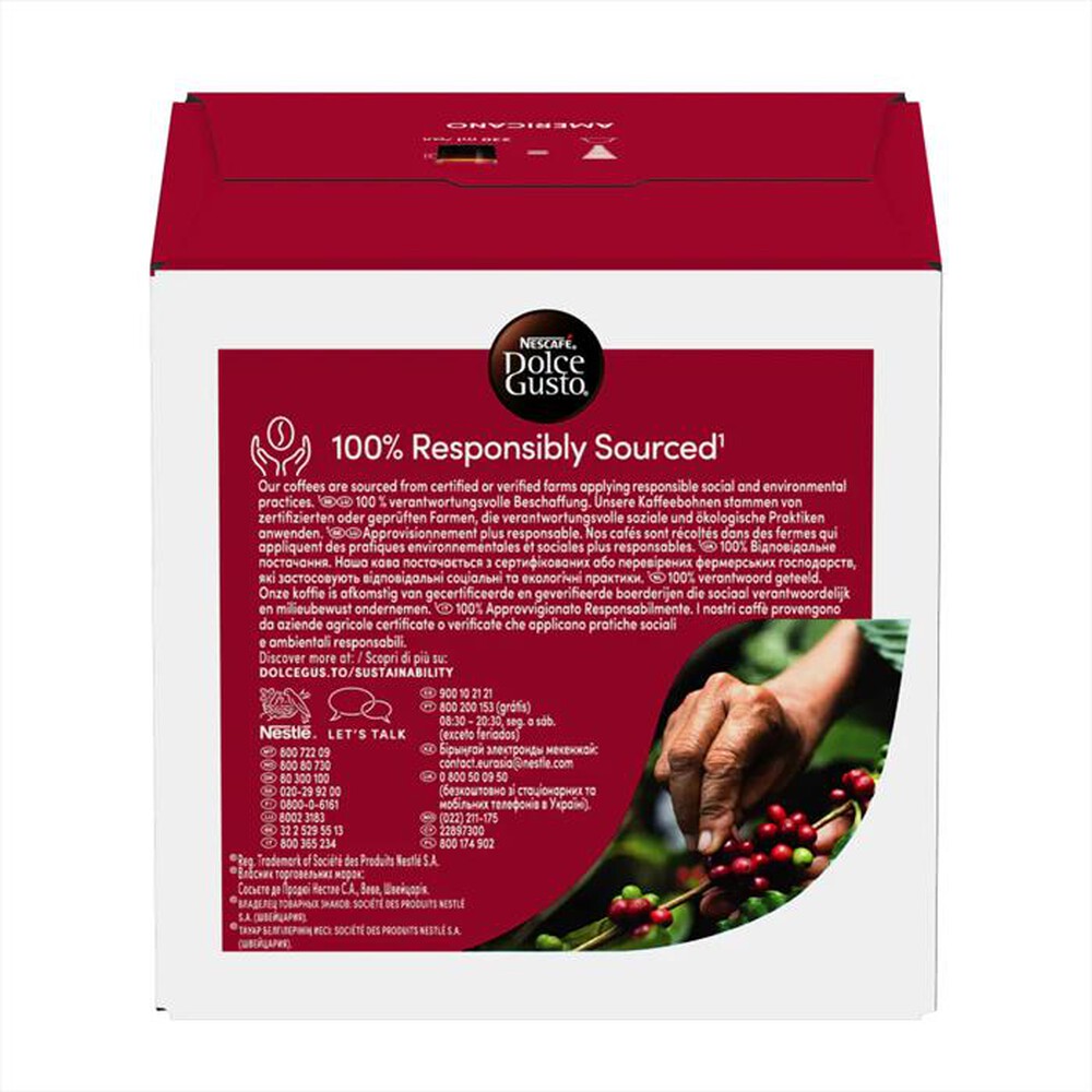 Immagine del prodotto NESCAFE' DOLCE GUSTO - CAFF AMERICANO 16 CAPSULE