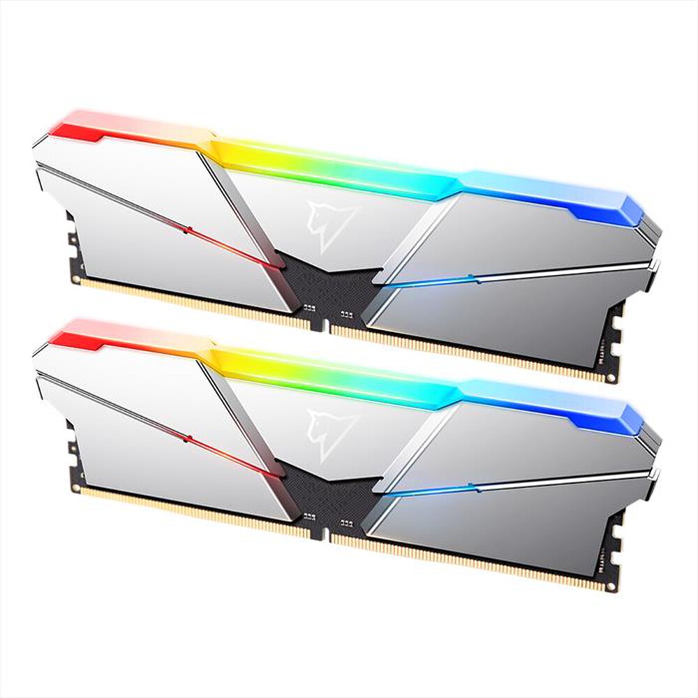 Immagine del prodotto NETAC - SHADOW RGB DDR5-4800 32GB (16GB X 2) C40 SILVER U--NERO