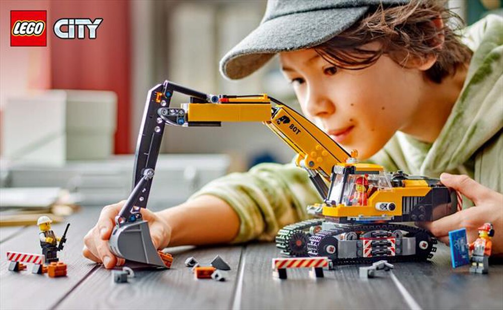Immagine del prodotto LEGO - CITY BIG VEHICLES Escavatore cantiere giallo 60420