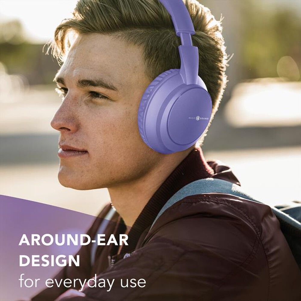 Immagine del prodotto MUSIC SOUND - Cuffie a padiglione chiuso BOOST-Purple