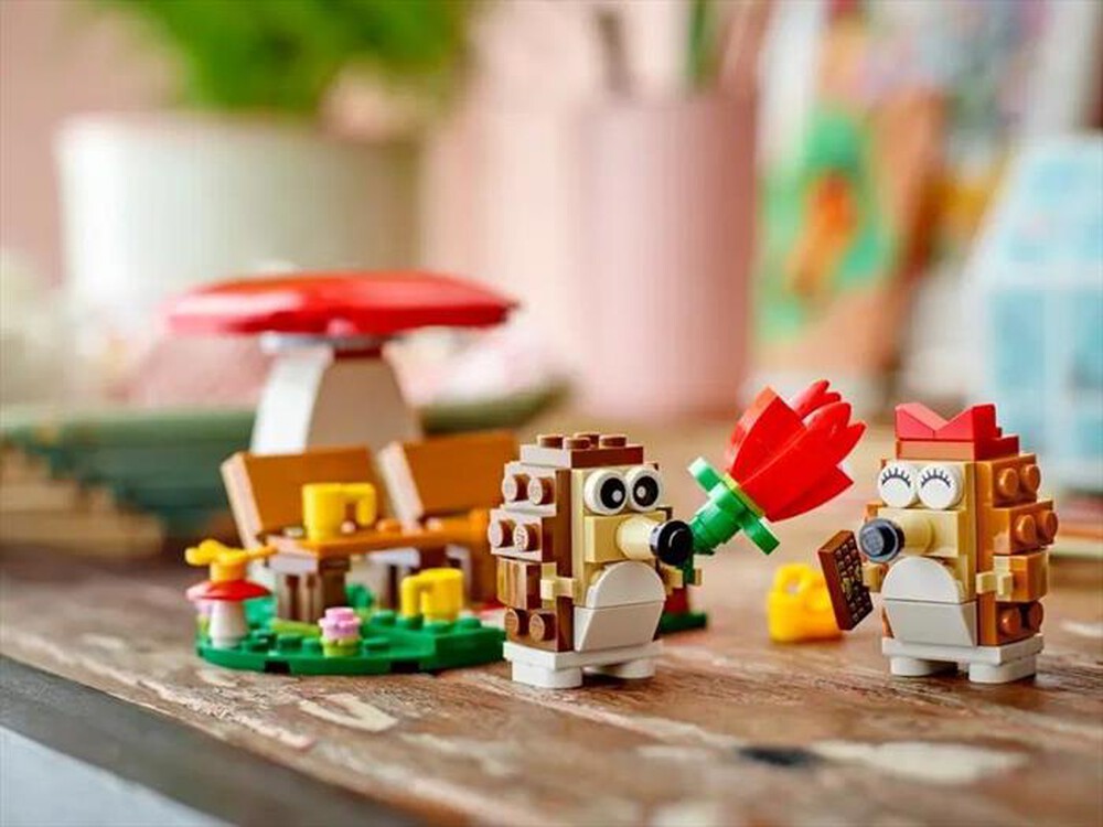 "LEGO - Appuntamento romantico dei ricci - 40711-Multicolore"