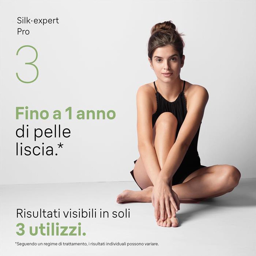 "BRAUN - Epilatore LUCE PULSATA PL3020-BIANCO/GRIGIO"