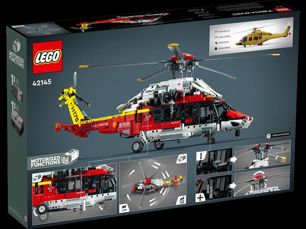 "LEGO - TECHNIC ELICOTTERO SALVATAGGIO AIRBUS H175 - 42145"