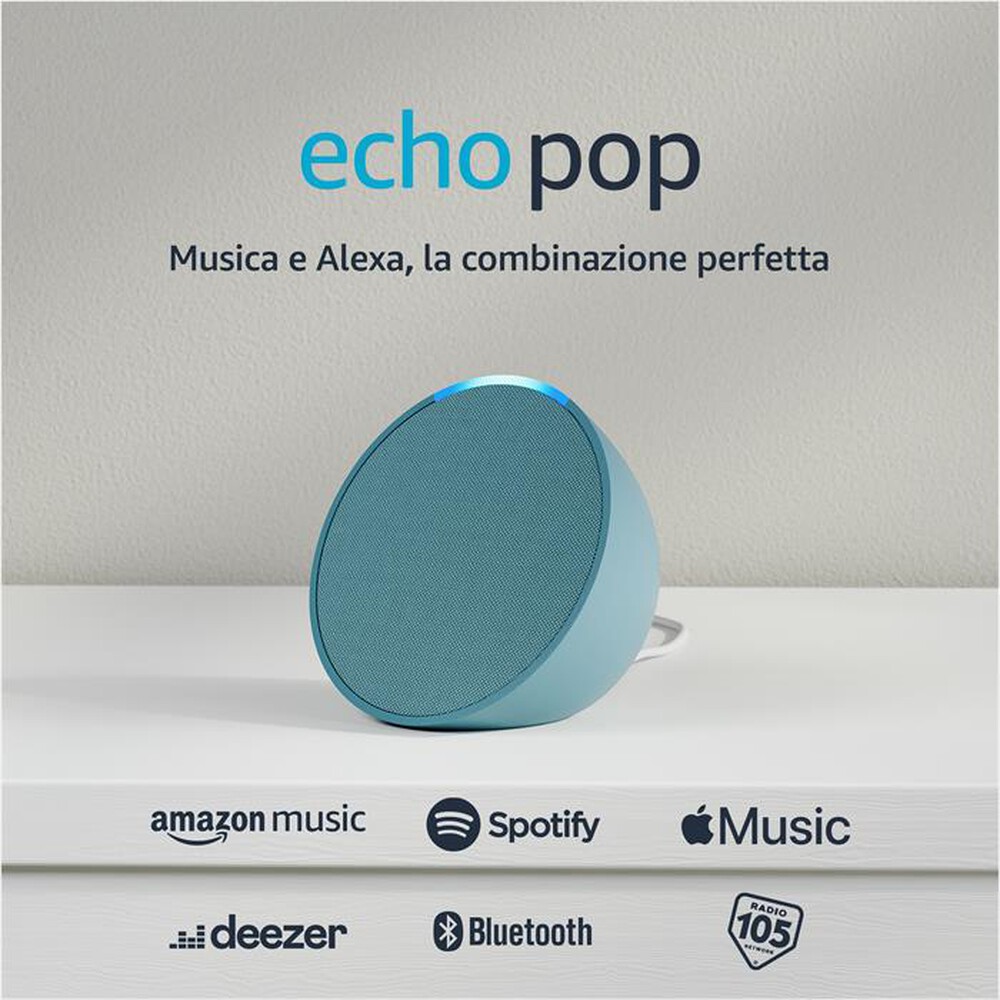 "AMAZON - Speaker ECHO POP (1. GEN.)-Verde pertrolio"