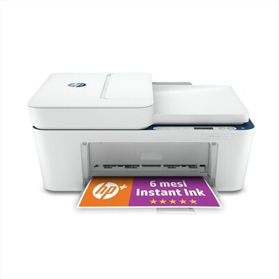 HP - Multifunzione DESKJET PLUS 4130E con Instant Ink-Bianca