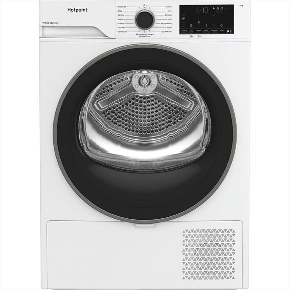 HOTPOINT ARISTON - Asciugatrice 9KG SLIM HPT 93D BS IT CLASSE D-Bianco