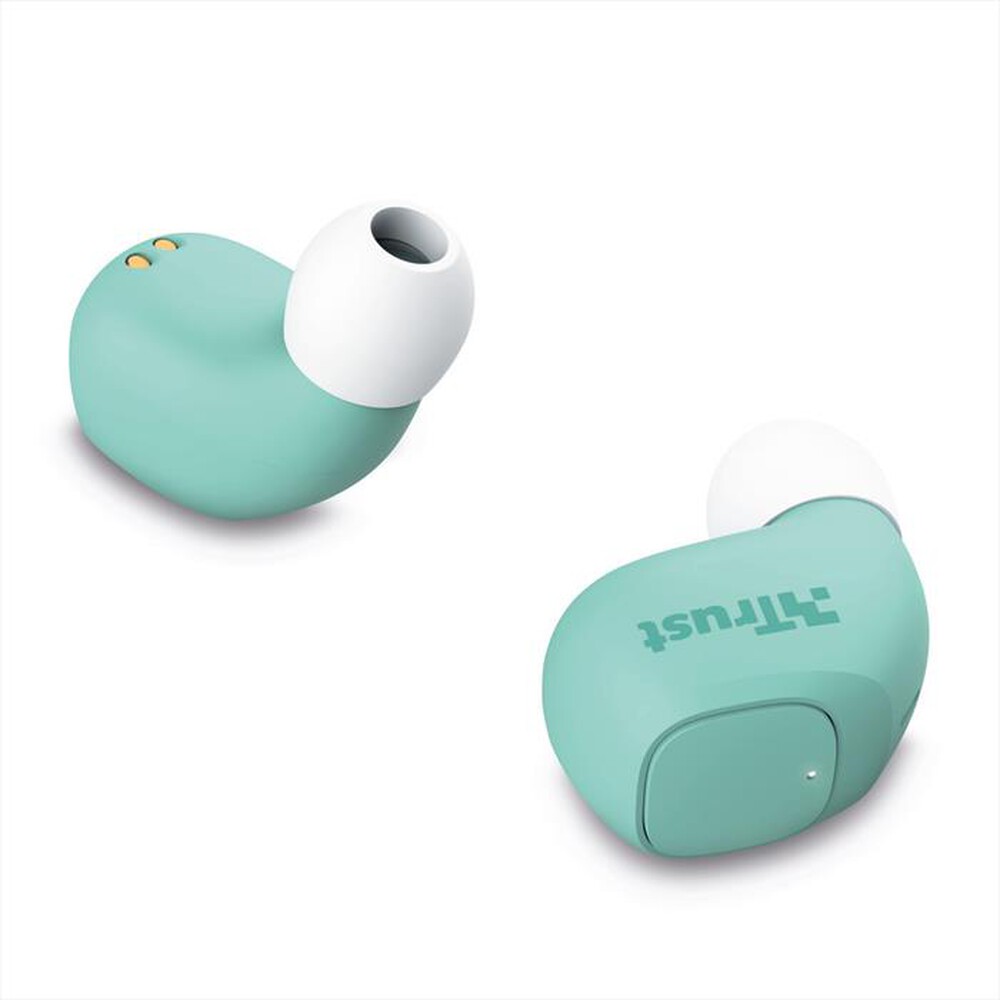 "TRUST - NIKA COMPACT BLUETH EARPHONES MINT-Turquoise"