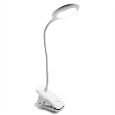 XTREME - LAMPADA LED CON CLIP ALDER-BIANCO
