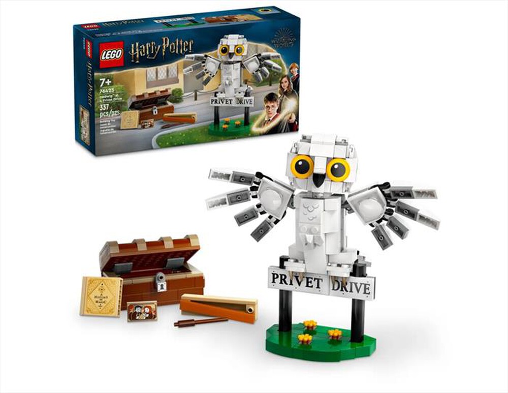 "LEGO - HARRY POTTER Edvige al numero 4 di Privet Dr-76425-Multicolore"