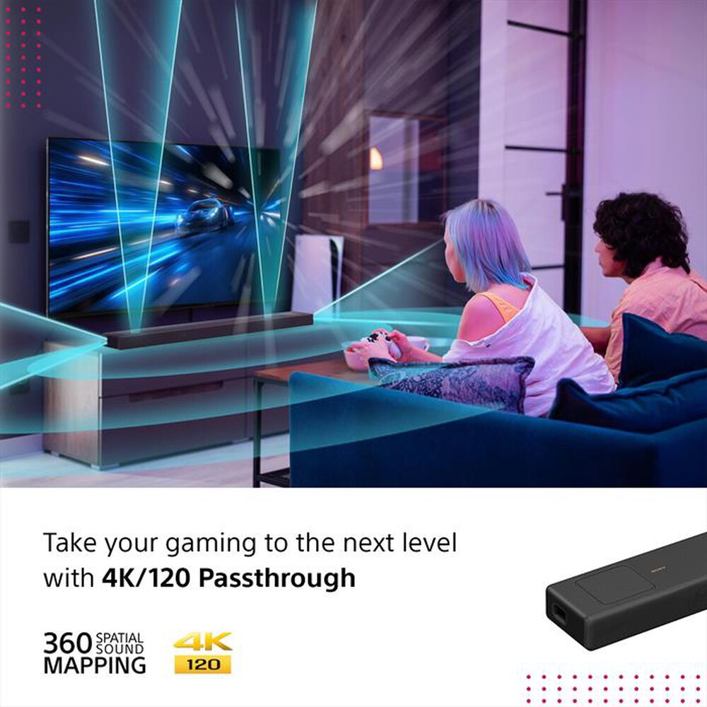 "SONY - Sistema 5.1 HTA5000.CEL-Nero"