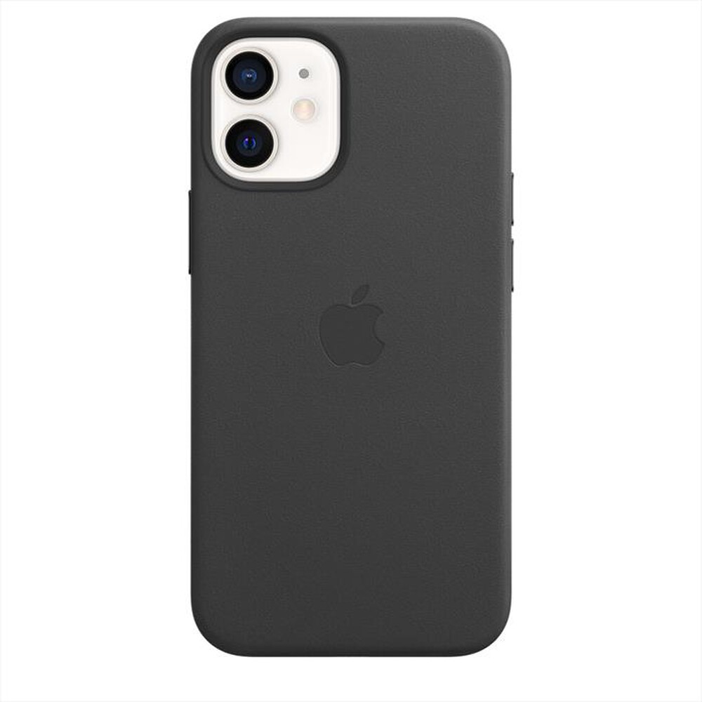 "APPLE - iPhone 12 mini Leather Case with MagSafe-Nero"