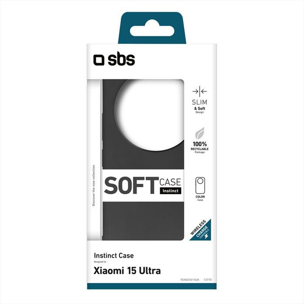 Immagine del prodotto SBS - Cover Instinct per Xiaomi 15 Ultra-Nero