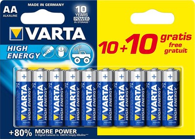 VARTA - 20xAA High Energy - 