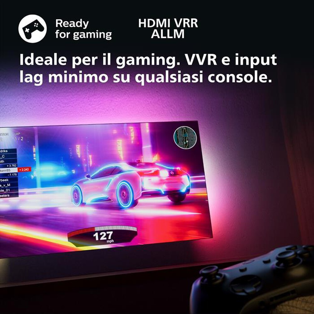 "PHILIPS - Ambilight Smart TV LED UHD 4K 55\" 55PUS8118/12-Antracite"