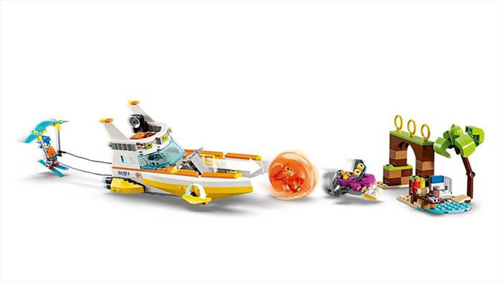 "LEGO - L’aeroscafo delle avventure di Tails - 76997-Multicolore"