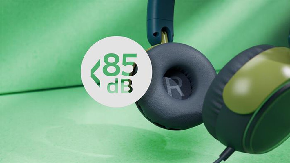 Immagine del prodotto PHILIPS - Cuffie on-ear cablate per bambini TAK2000CT/00-Ottanio cristallizzato