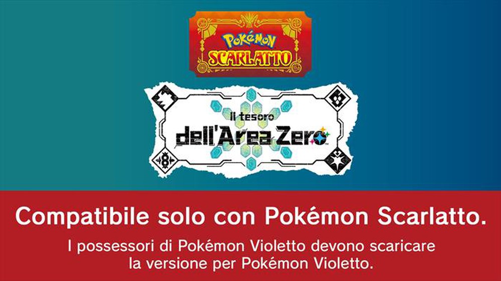 Immagine del prodotto NINTENDO - POK&Eacute;MON SCAR/VIOL - IL TESORO DELL'AREA ZERO - DLC