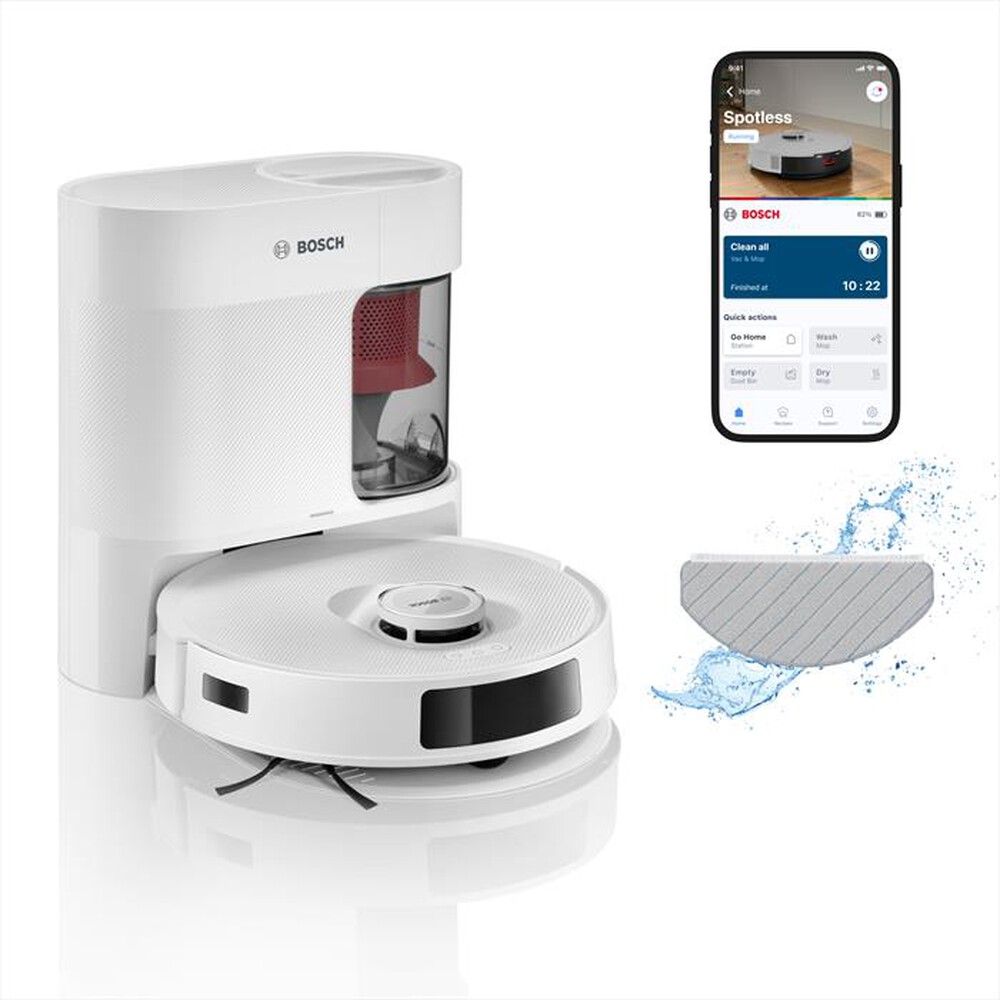 Immagine del prodotto BOSCH - BCRD2W,ROBOT ASPIRAPOLVERE,SPOTLESSADVANCED+-Bianco