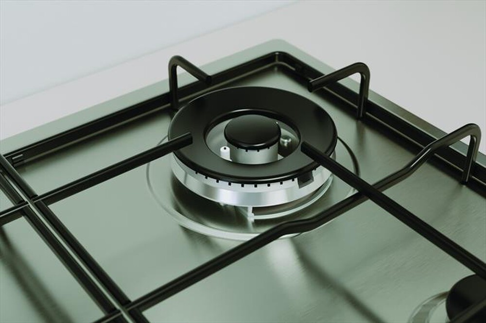 Immagine del prodotto INDESIT - THP 642 W/IX/I 1 PIANO GAS INOX 60CM
