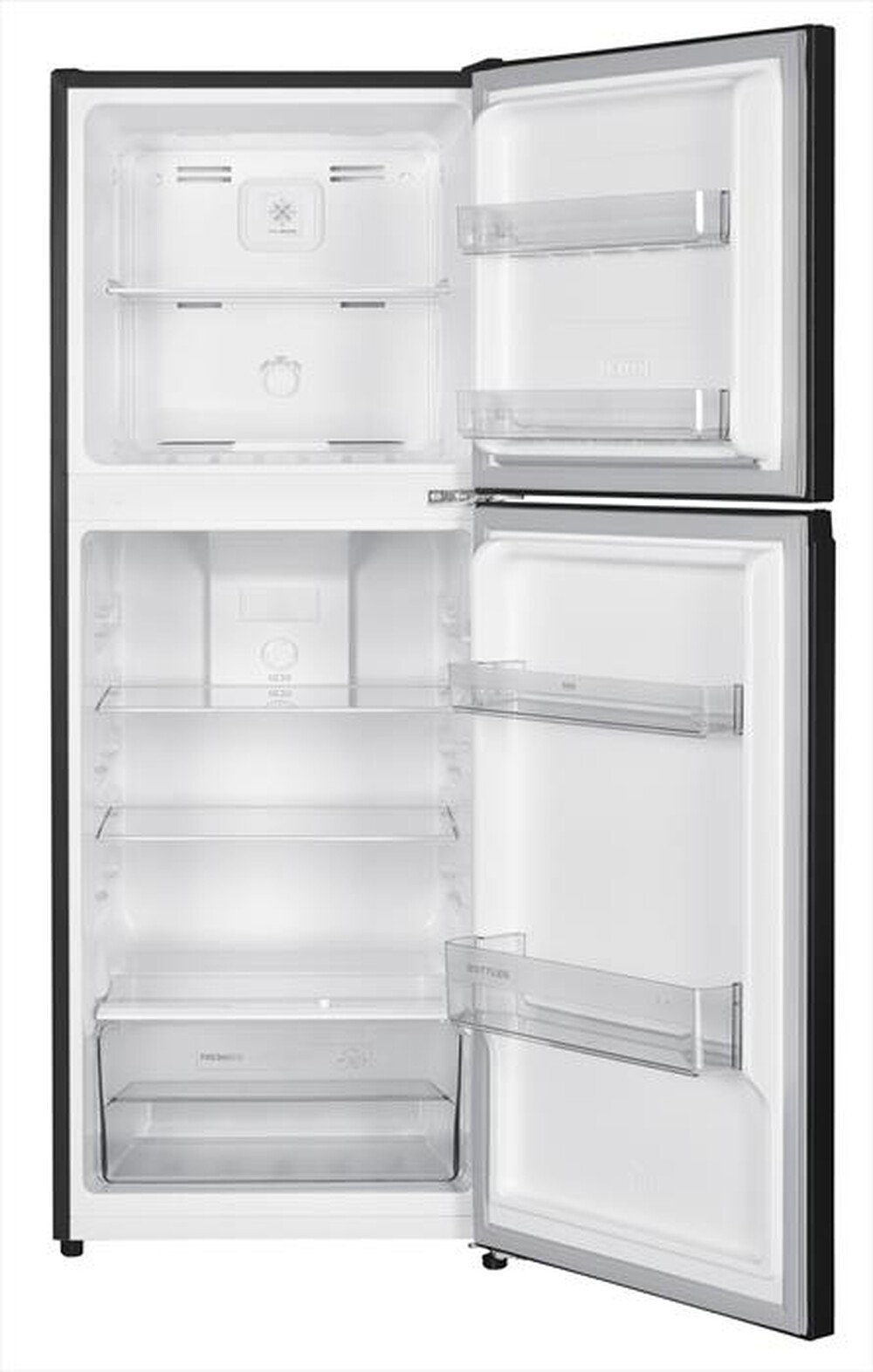 "AAAMAZE - Frigorifero 2 porte AHDD26NEX0 Classe E 197 lt-Inox"